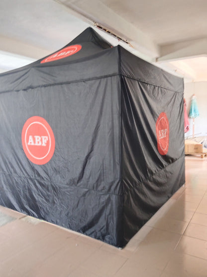 Pop up 3x3m tält med egen design